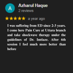 ডাঃ ইমতিয়াজ আহমেদ (পিটি)পেশেন্ট রিভিউ ৬