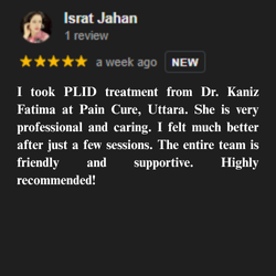 ডাঃ কানিজ ফাতেমা তানিয়া (পিটি) পেশেন্ট রিভিউ ২