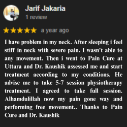 ডাঃ কৌশিক ঢালী (পিটি) পেশেন্ট রিভিউ ১২