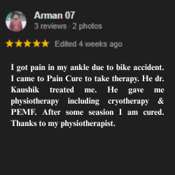 ডাঃ কৌশিক ঢালী (পিটি) পেশেন্ট রিভিউ ৬