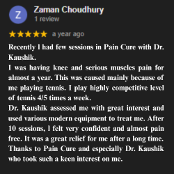 ডাঃ কৌশিক ঢালী (পিটি) পেশেন্ট রিভিউ ৮