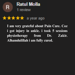 ডাঃ জাকির হোসেন (পিটি) পেশেন্ট রিভিউ ৯