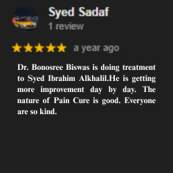 ডাঃ বনশ্রী রানী বর্ষা (পিটি) পেশেন্ট রিভিউ ১০