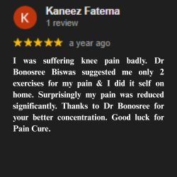 ডাঃ বনশ্রী রানী বর্ষা (পিটি) পেশেন্ট রিভিউ ২