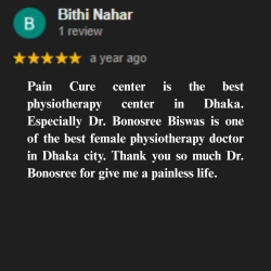 ডাঃ বনশ্রী রানী বর্ষা (পিটি) পেশেন্ট রিভিউ ৬