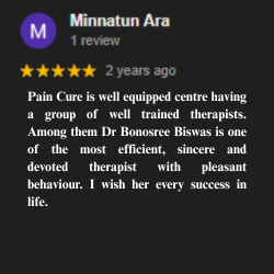 ডাঃ বনশ্রী রানী বর্ষা (পিটি) পেশেন্ট রিভিউ ৯