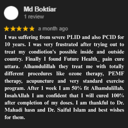 ডাঃ মেহেদী হাসান (পিটি) পেশেন্ট রিভিউ ৩