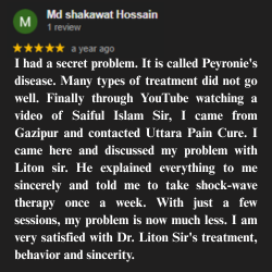 ডাঃ লিটন আহমেদ (পিটি) পেশেন্ট রিভিউ ১২