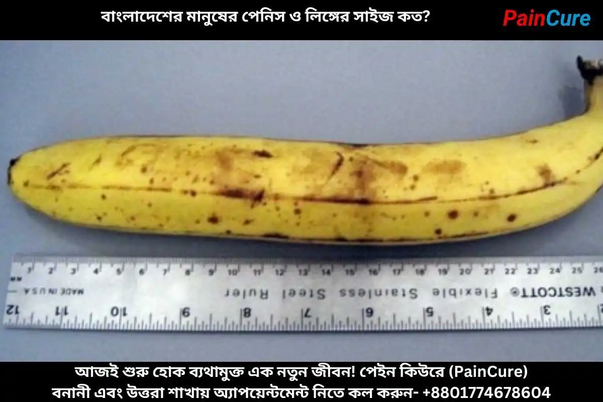 বাংলাদেশের মানুষের পেনিস ও লিঙ্গের সাইজ কত