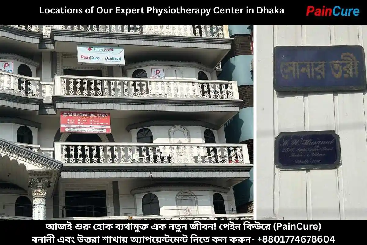 Locations of Our Expert Physiotherapy Center in Dhaka
