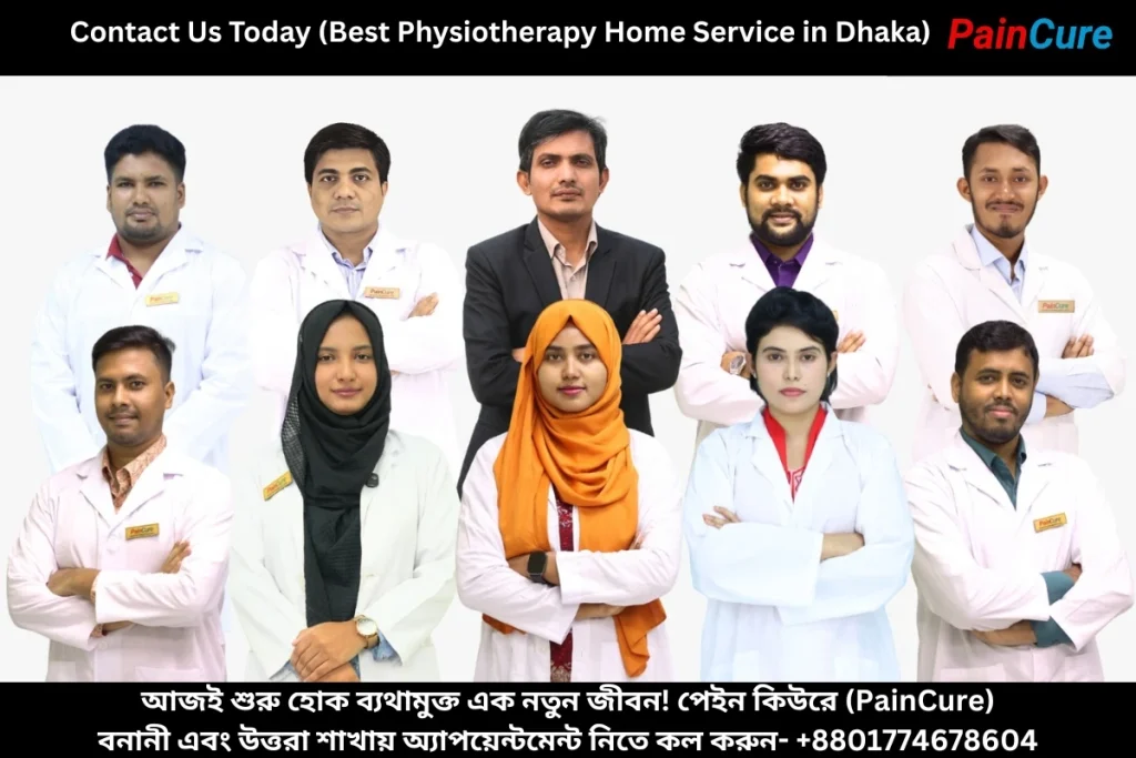 Contact Us Today (Best Physiotherapy Home Service in Dhaka)